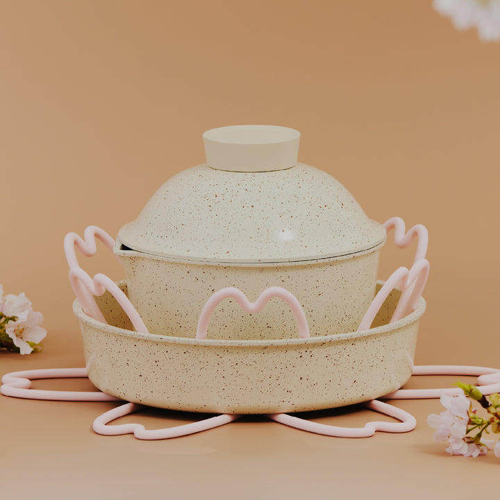 【ABC Cooking 限定優惠】 MYMICHI 櫻花造型隔鍋墊 iPROTECT