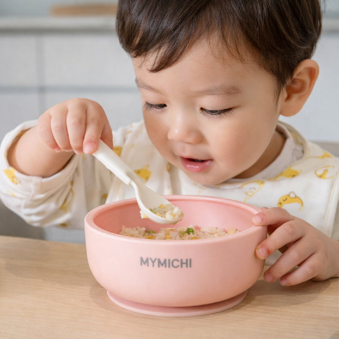 MYMICHI iBOWL 矽膠防漏吸盤碗