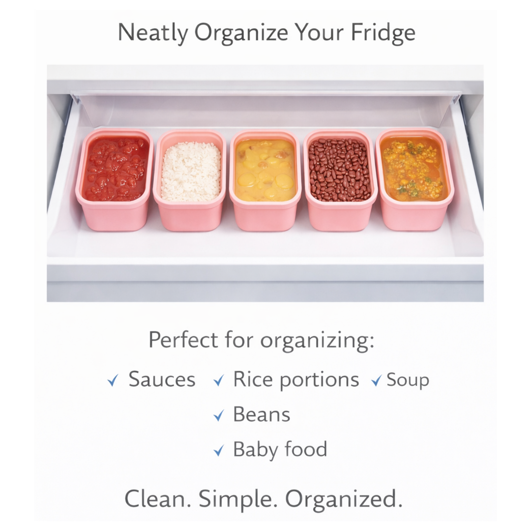 【預購】ABC Cooking 限定優惠MYMICHI iSTORE 食品級矽膠分裝收納盒