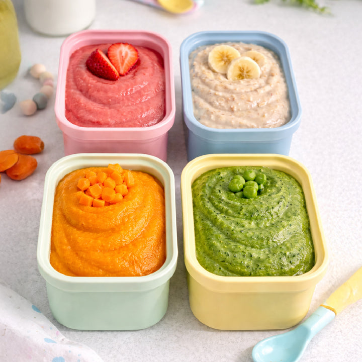 MYMICHI iPREP 多功能矽膠備料盒(一組四個)