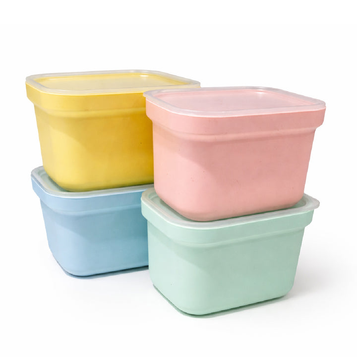 MYMICHI iPREP 多功能矽膠備料盒(一組四個)