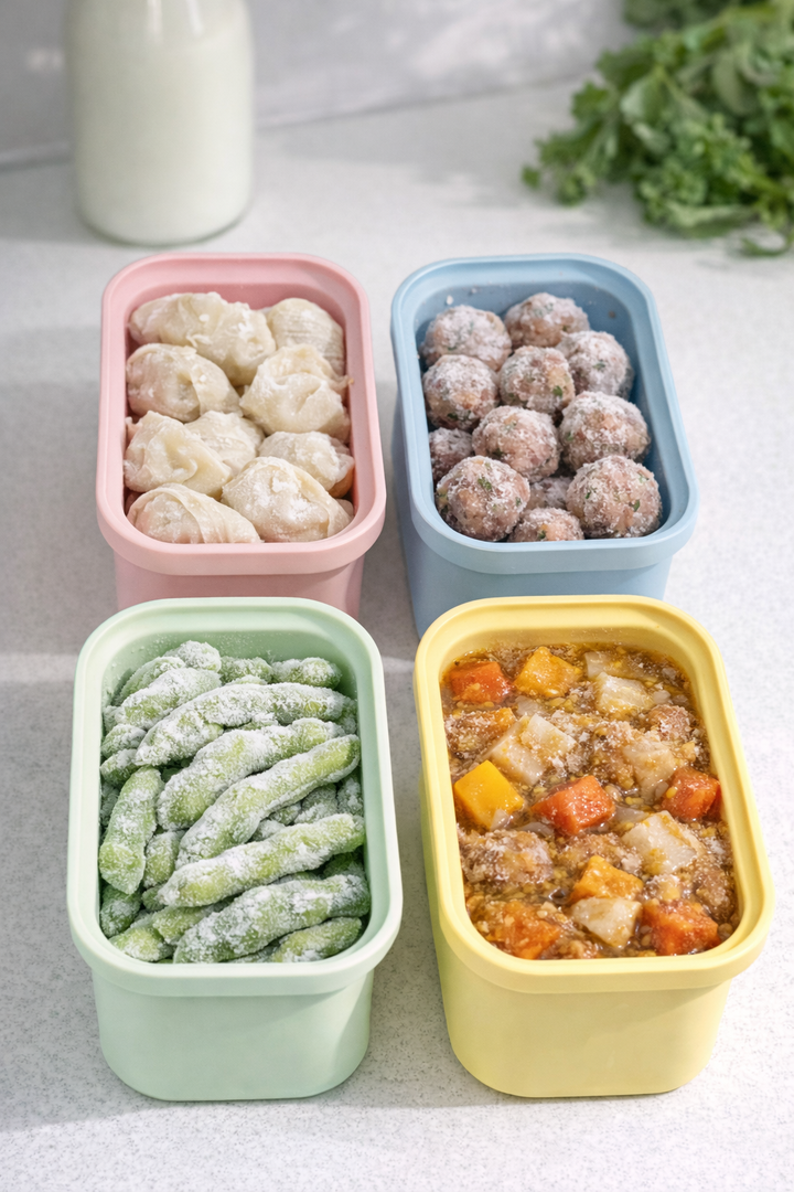 【預購】ABC Cooking 限定優惠MYMICHI iSTORE 食品級矽膠分裝收納盒